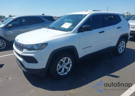 2024 Jeep Compass Sport 4X4 z USA, uszkodzony, nr VIN 3C4NJDAN4RT128259